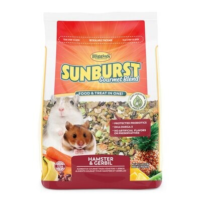 Sunburst Hamster/Gerbil Food 2.5lb