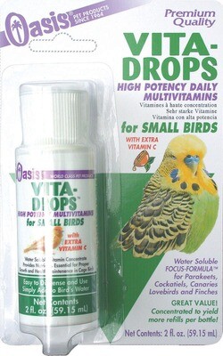 OASIS Small Bird Vita Drop Vitamins 2 oz