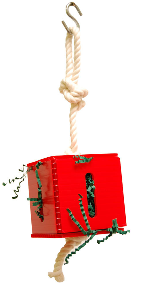 CRINKLE PAPER BOX 3&quot; X 3&quot; X 3&quot;