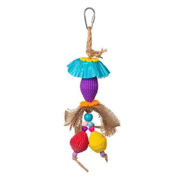 DSC Prevue Pet Gemini Bird Toy 4&#39; L x 1 1/2&#39; W x 11&#39; H