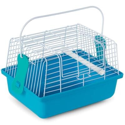 Prevue Travel Bird Cage Small Blue 9 x 5.5 x 6 inches