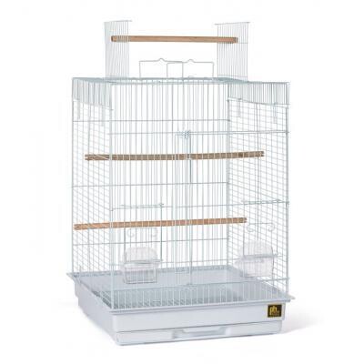 Prevue Pet Cockatiel Playtop Bird Cage White 18 x 18 x 26.5 inches