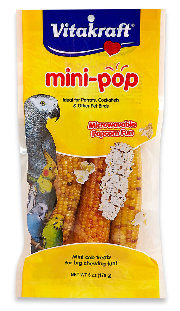 VK Bird Mini Pop-Corn Treat 6 oz