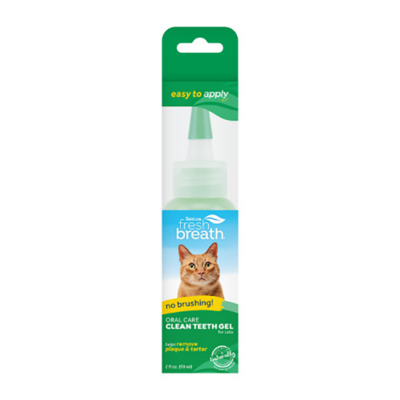 DSC TropiClean Fresh Breath Clean Teeth Gel for Cats 2 oz