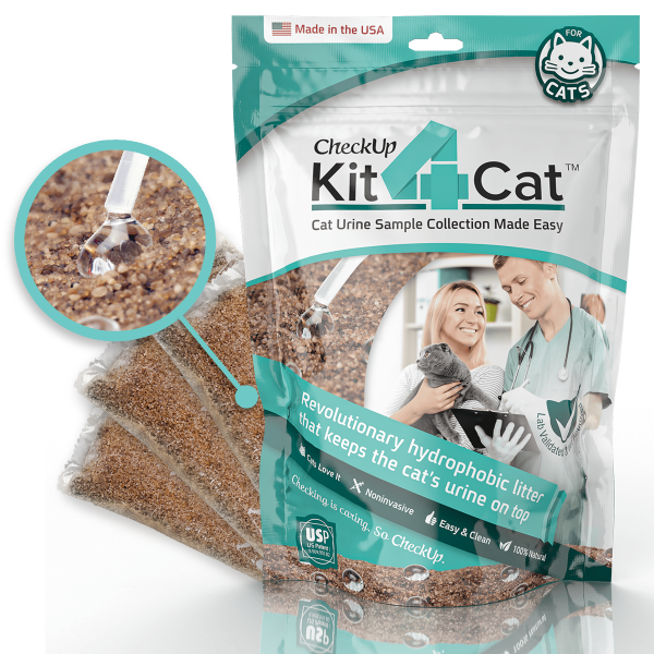 CheckUp Cat Kit4Cat Litter 3x100g