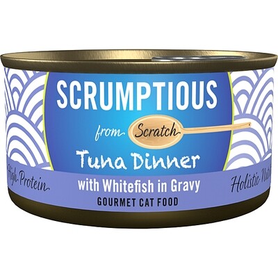 Scrumptious Red Meat Tuna &amp; Whitefish 24/2.8OZ Cat