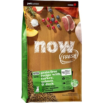 NOW Turkey Salmon &amp; Duck 3LB Kitten