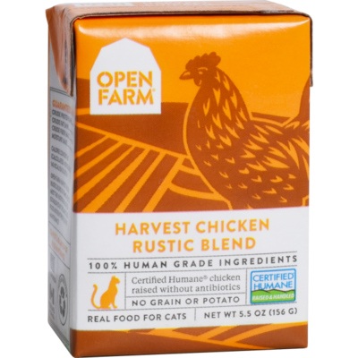Open Farm Cat Chicken Rustic Blend 12/5.5oz