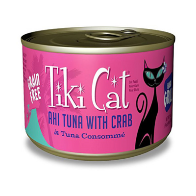 MOQ8 Tiki Cat Hawaiian Grill GF Hana Ahi Tuna/Crab 6oz