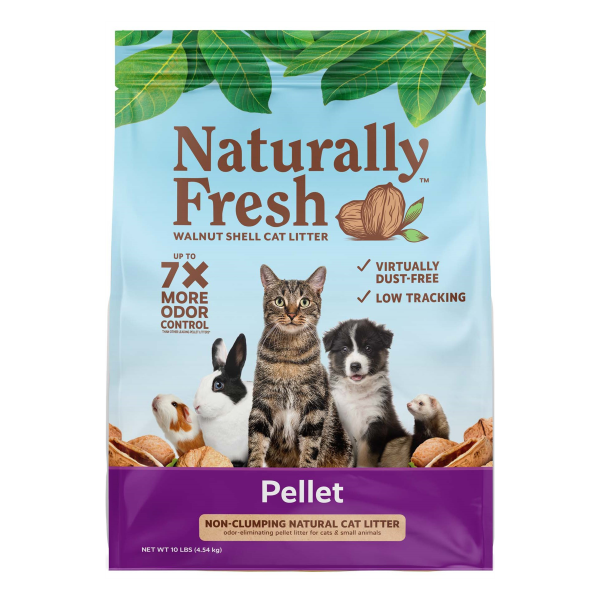 Naturally Fresh Cat/SmAnimal Non-Clumping Pellet Litter 10lb