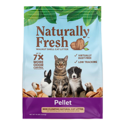 Naturally Fresh Cat/SmAnimal Non-Clumping Pellet Litter 10lb