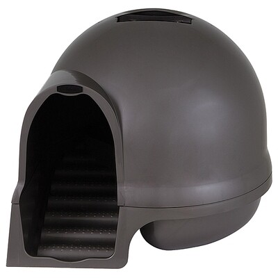 DSC - Booda Dome Clean Step Cat Box Gray
