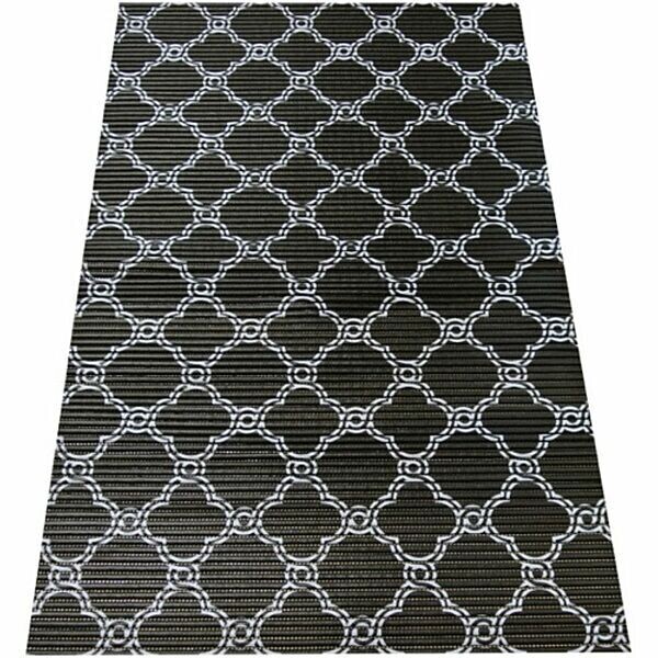 Foam Litter Mat Jumbo Black &amp; White 40x25&quot;