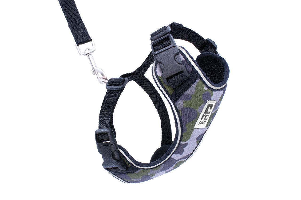 Adventure Kitty Harness Camo Medium