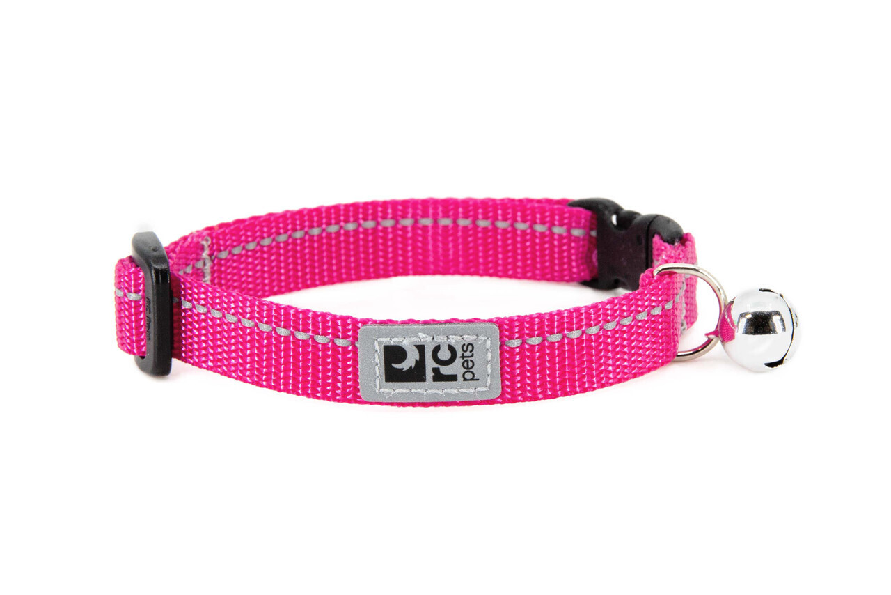 Kitty Breakaway Collar Primary Raspberry