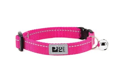 Kitty Breakaway Collar Primary Raspberry