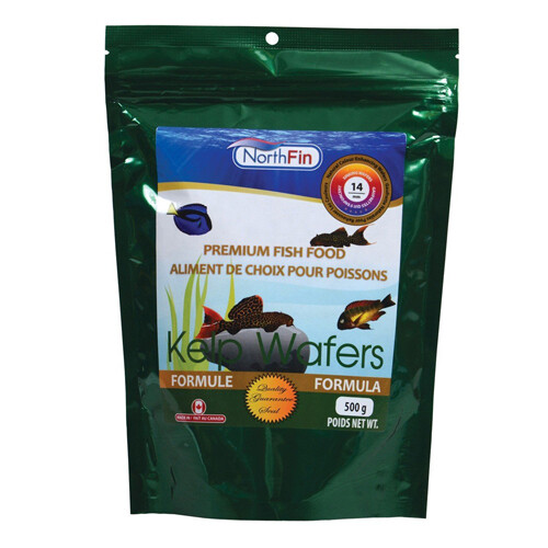 Northfin Food Kelp Wafers 14mm Pellet 500 Gram Package