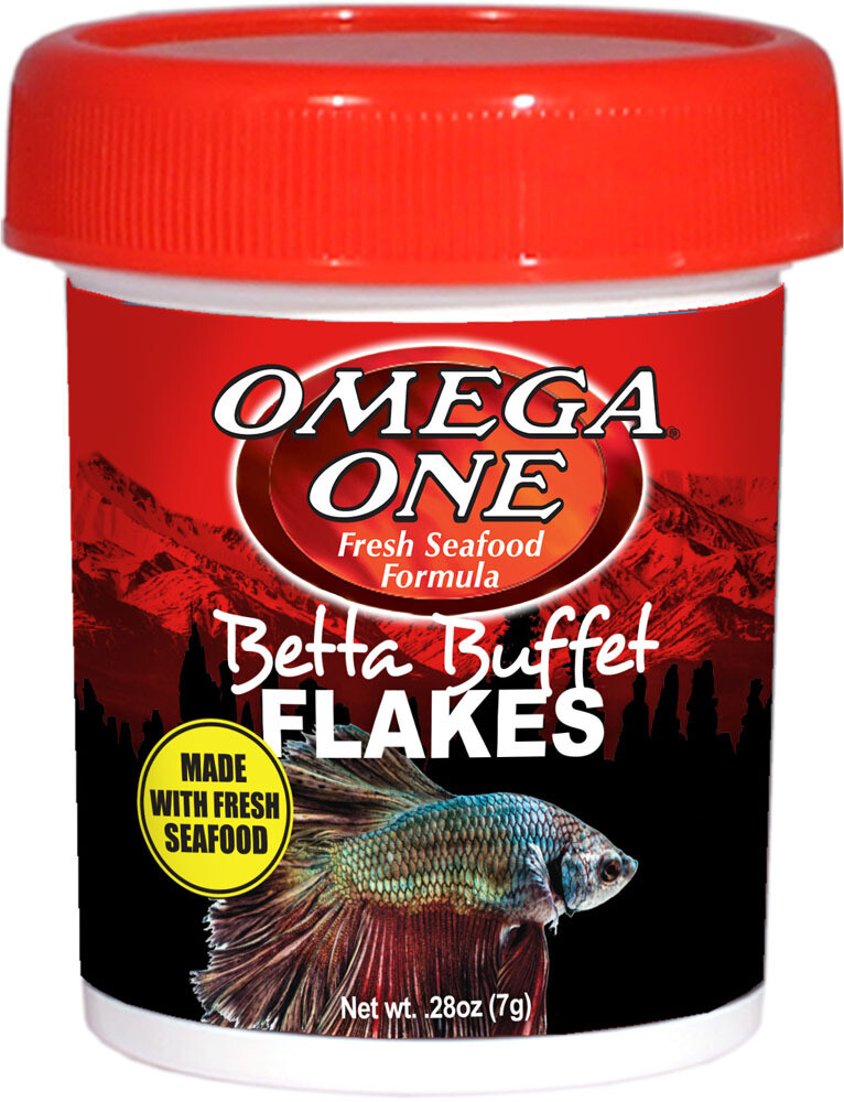 Omega One - Betta Buffet Flakes 0.28 ounce 7 gram