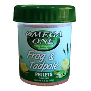 Omega One - Frog And Tadpole Pellets 1.2oz