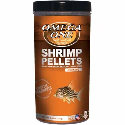 Omega One Shrimp Pellets 6mm 8.25oz  For Catfish
