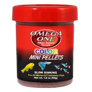 Omega One Color Micro Pellets 1.8oz Sinking