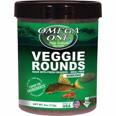 Omega One - Veggie Rounds 113g