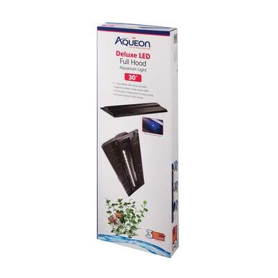 Aqueon LED Full Hood 30 inch Black