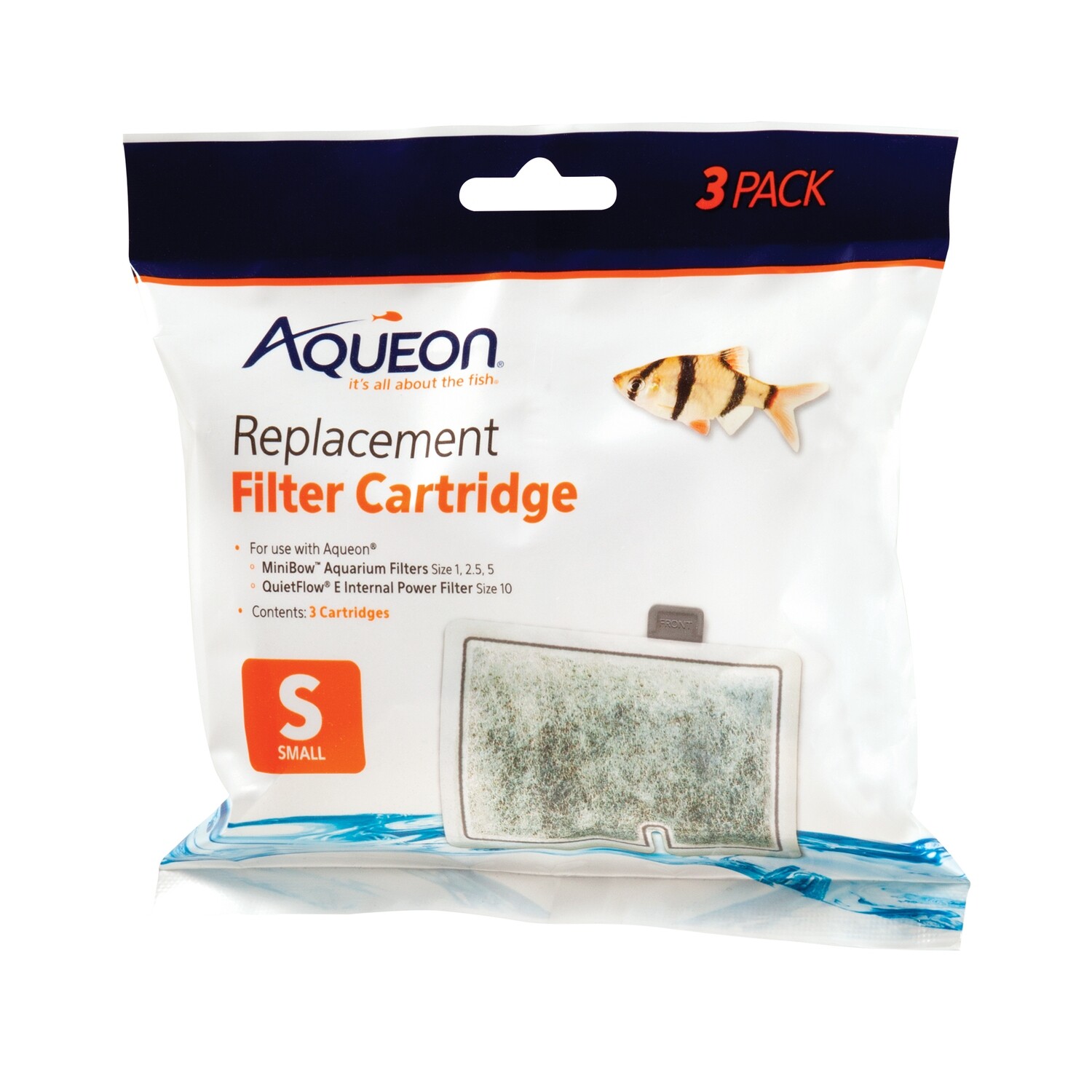 Aqueon - Replacement Filter Cartridge Small 3PK