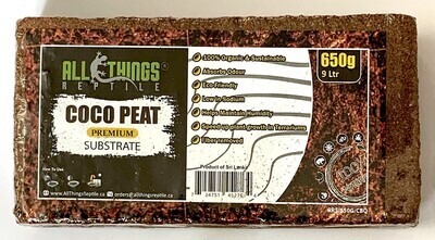 Coco Fibre Peat Brick Eco Earth 650g