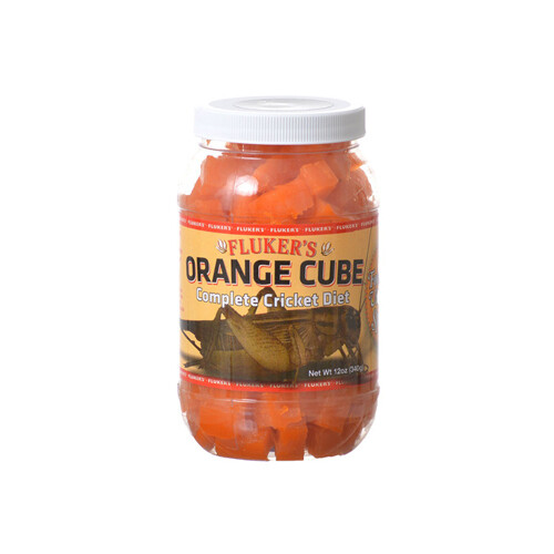 Fluker&#39;s - Orange Cube-Complete Cricket Diet 12oz