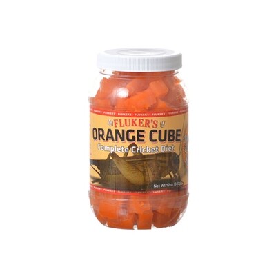 Fluker&#39;s - Orange Cube-Complete Cricket Diet 12oz