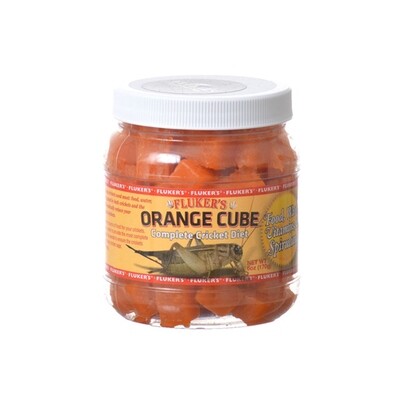 Flukers Orange Cube Cricket Diet 6oz