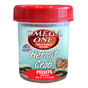 Omega One -Hermit Crab Pellets 1.2oz