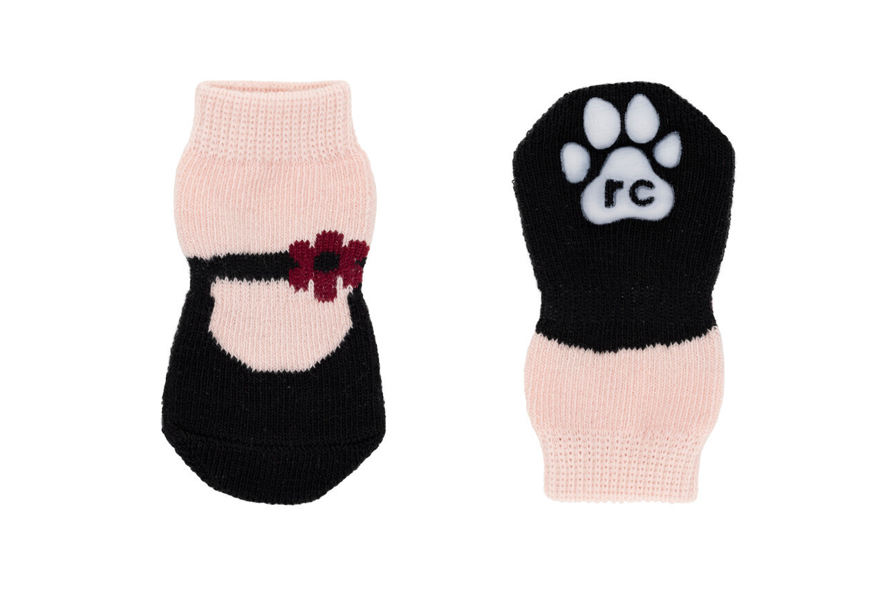 Pawks Pink Mary Janes XSmall