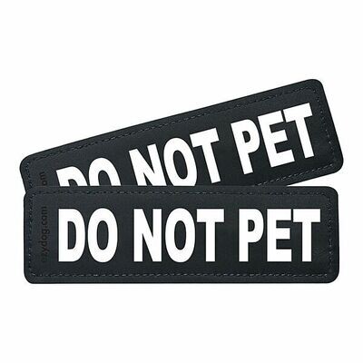 Convert Harness Side Badge Do Not Pet Small