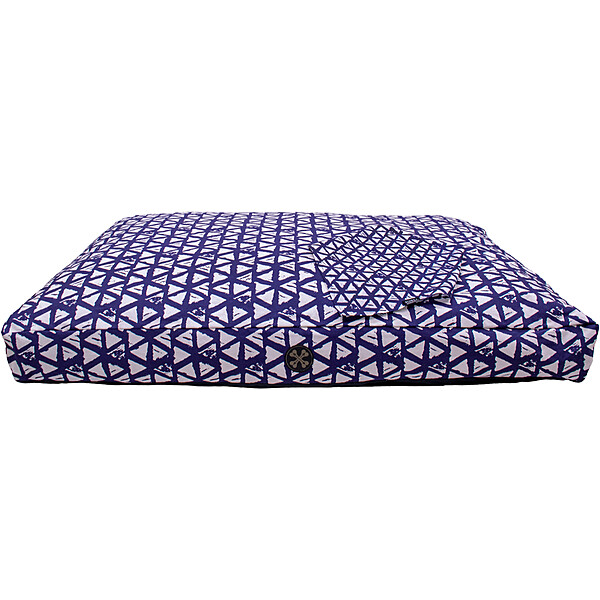 Durry Bed &amp; Bandana Blue &amp; White 36x48&quot;