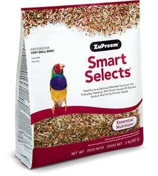 Zupreem Smart Selects Very Small Birds for Canary + Finch 907g