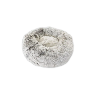 Goo-Eez Luxury Round Plush Bed Beige