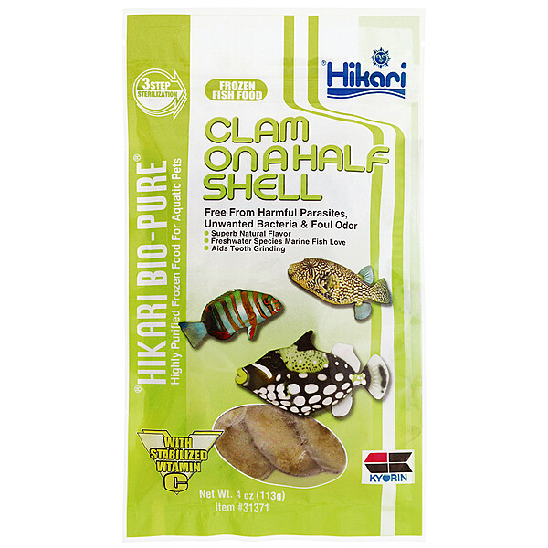 Hikari - Frozen Clam on Half Shell 4oz