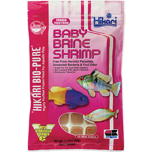 Hikari - Frozen Baby Brine Shrimp 1.75oz Cube