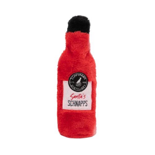 ZippyPaws Holiday Happy Hour Crusherz Santa&#39;s Schnapps