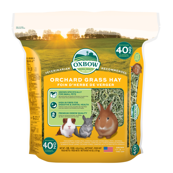 Oxbow Orchard Grass 40oz Bag