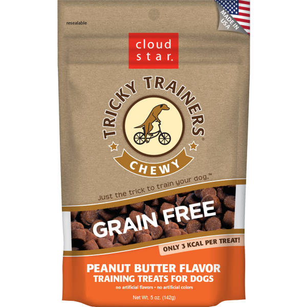Cloud Star Tricky Trainers Chewy GF Peanut Butter, Size: 5 oz