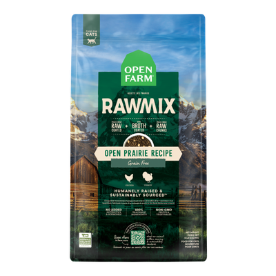 Open Farm Cat RawMix GF Open Prairie 8 lb
