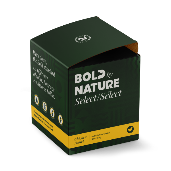 Bold by Nature Dog Select Chicken Patties 4 lb