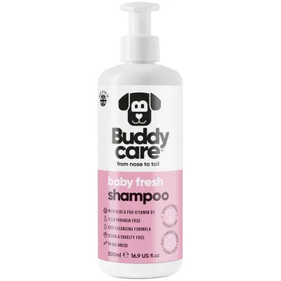 Buddy Care - Dog Shampoo - Baby Fresh - 16.9 fl oz