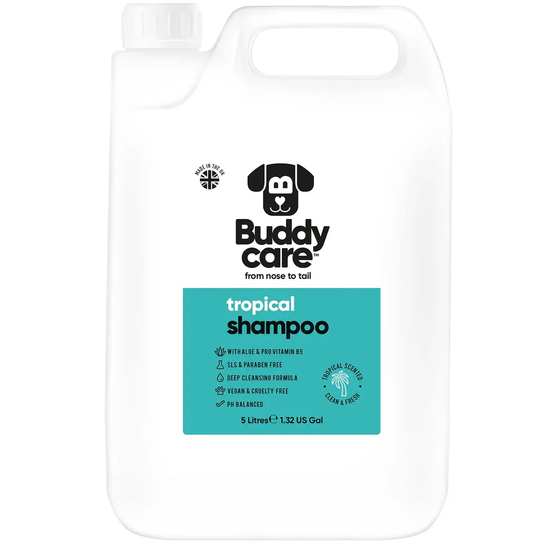 Buddy Care - Dog Shampoo - Tropical 1.32 Gallon
