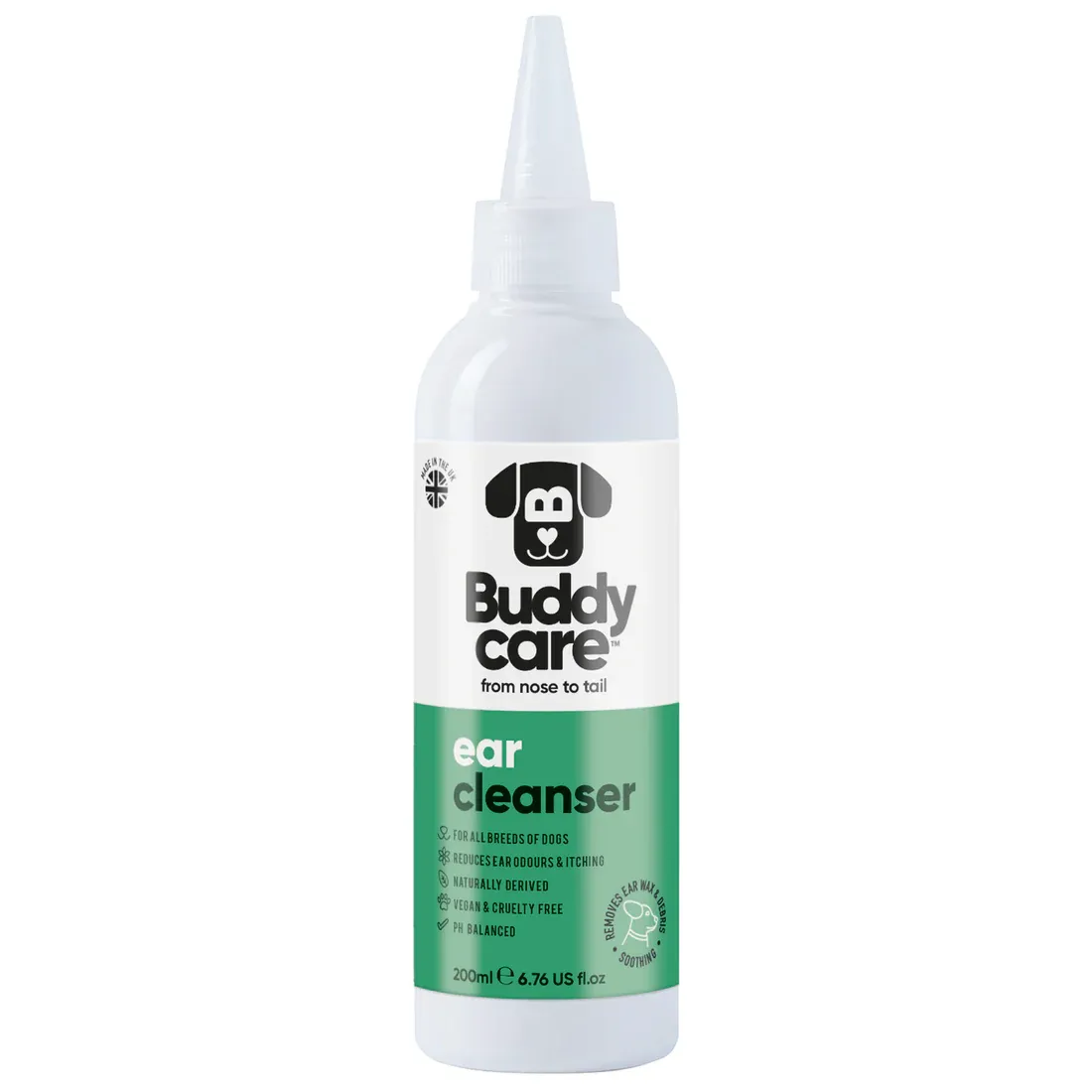 Buddy Care - Dog Ear Cleaner - 6.76 fl oz