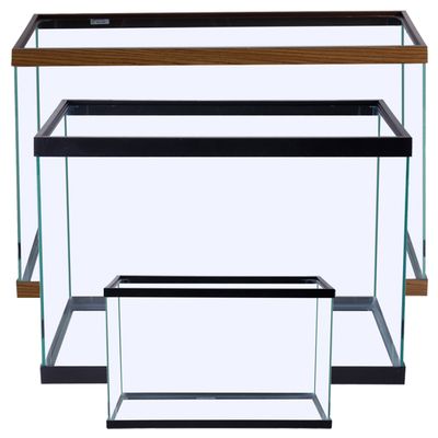 Marineland - Aquarium Blk Tempered Silicone 75 gal 48"x18"x21"