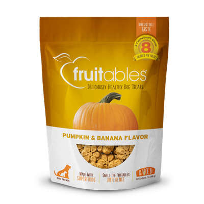 Fruitables Dog Pumpkin &amp; Banana Crunchy Treats 198 g